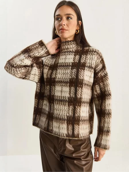 Bianco Lucci Pulóver Pullover világos bézs