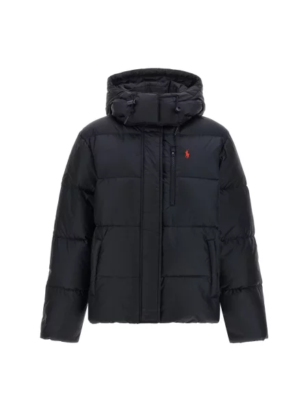 Polo Ralph Lauren kurtka puchowa Kobiety Sztuczne włókno S niebieski