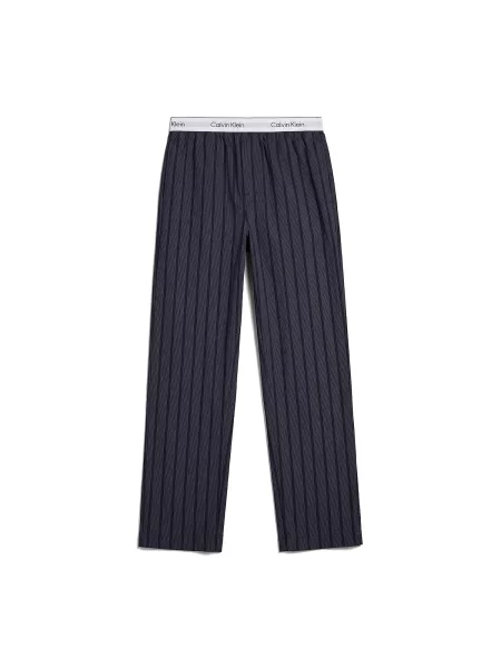 Calvin Klein Underwear Pantaloni de pijama bleumarin / albastru noapte alb