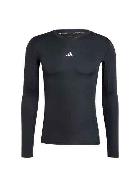 Hosszú ujjú póló Adidas Performance fekete