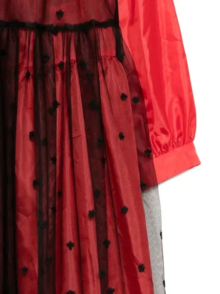 Dětské šaty Comme Des Garçons Girl červené
