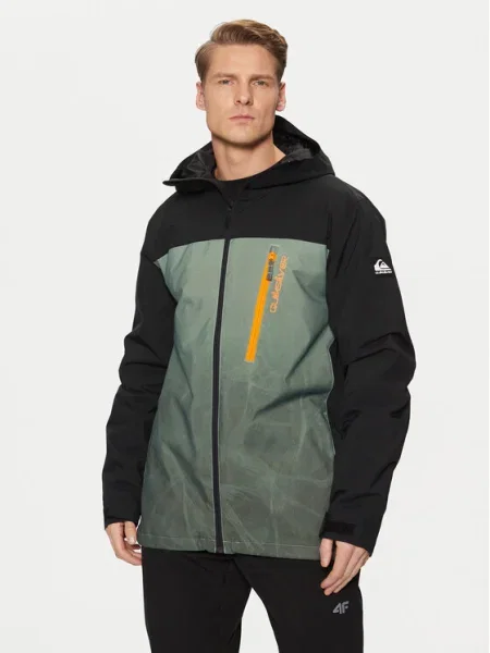 Quiksilver Скиорско яке Morton Modern Fit зелен