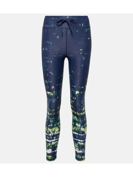 Legginsy The Upside z wysoką talią niebieskie