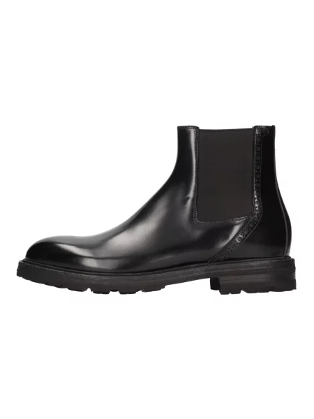 Buty do kostki Pantanetti skórzane czarne