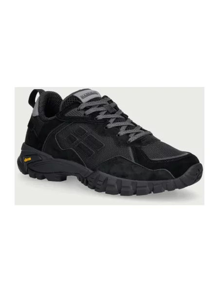 Sneakersy Napapijri skórzane czarne