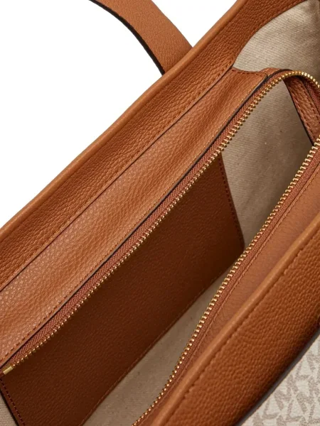 Portofel Michael Michael Kors cu volane plisat de lână negru