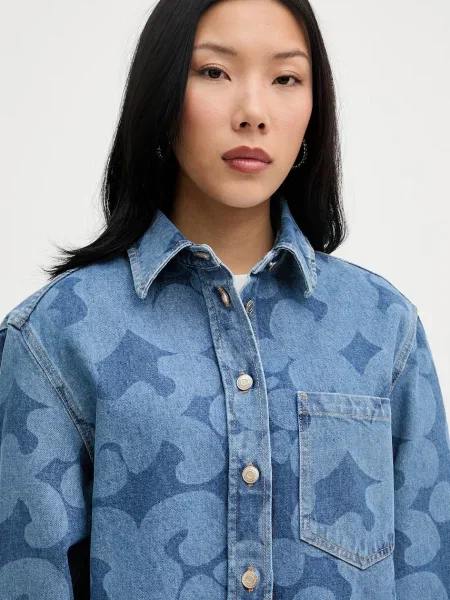 Джинсовая рубашка Marimekko