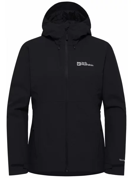 Куртка Jack Wolfskin черная