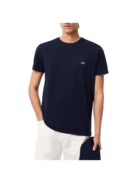 Lacoste majica za muškarce od pamuka plava