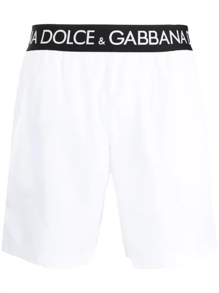 Slip de baie Dolce & Gabbana alb