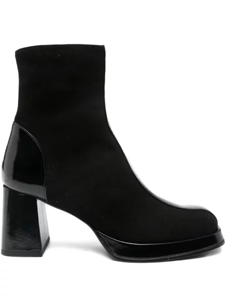 Botine Chie Mihara din piele negru
