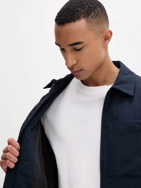 Calvin Klein Kabát BLOUSON kék