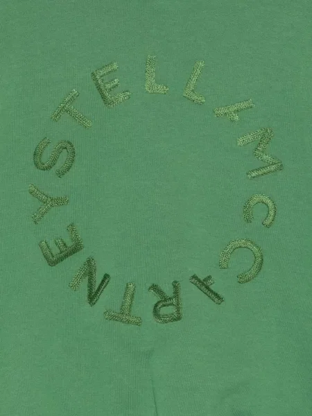 Bluza z kapturem dziecięca Stella Mccartney zielona
