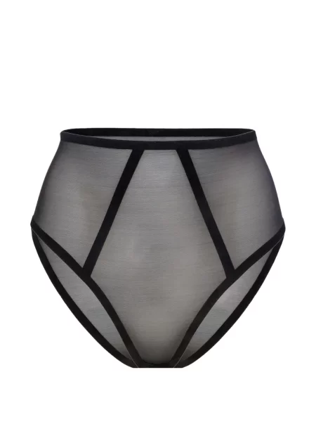Chiloți briefs Wolford de catifea negru