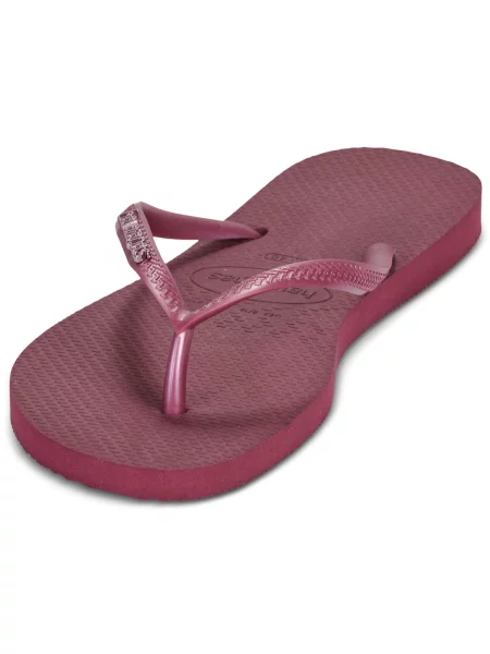 Pantofi Havaianas cu autograf roșu