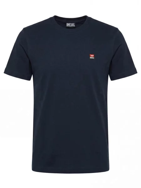 DIESEL Tricou T-JUST bleumarin