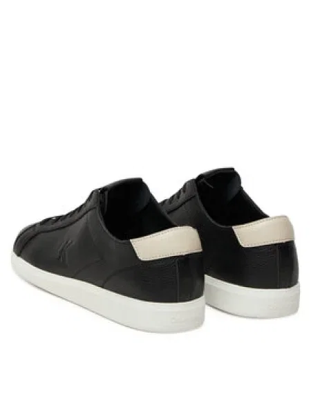 Calvin Klein Jeans Sneakersy Low Profile Cupsole Tmb Lth čierna