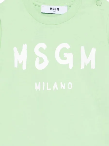 Koszulka dziecięca Msgm zielona