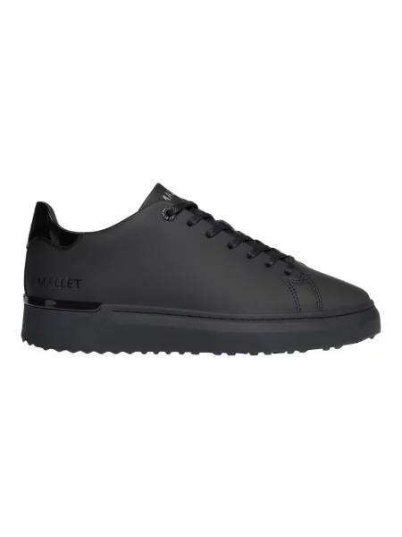 Sneakersy Mallet London skórzane czarne