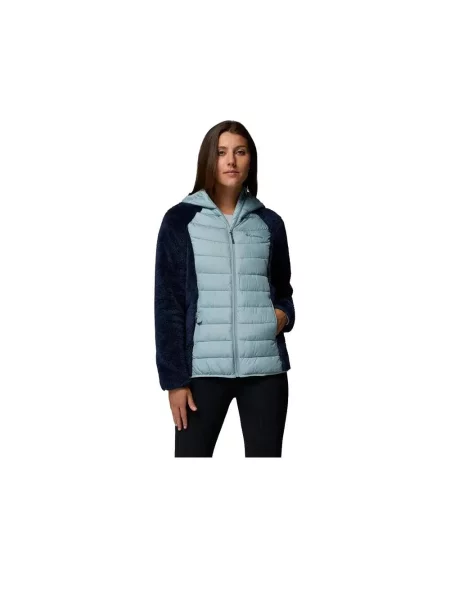 Kurtka hybrydowa Columbia Powder Lite II Kobieta niebieski