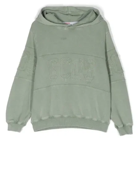 Bluza z kapturem dziecięca Gcds zielona