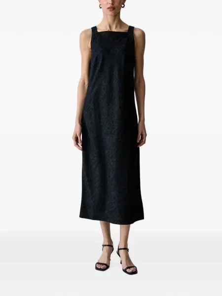 Rochie din denim Benetton albastru