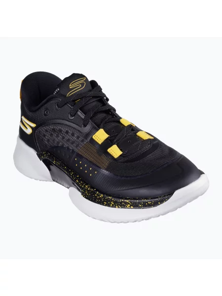 Buty do koszykówki SKECHERS SKX Resagrip black/gold czarne