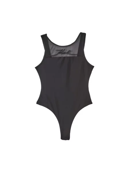 Strój kąpielowy Karl Lagerfeld czarny