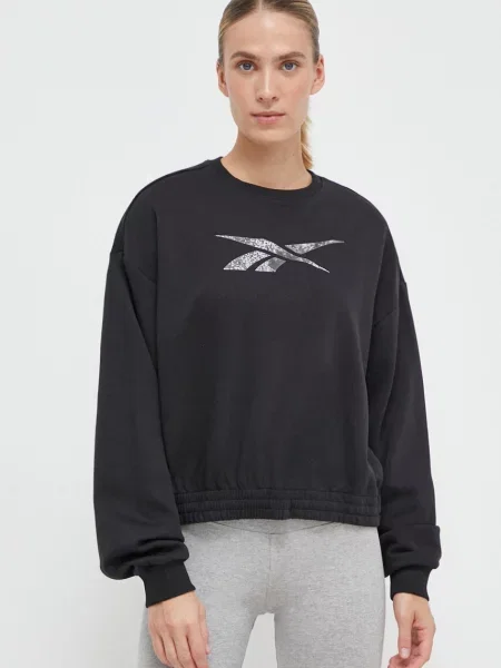 Кофта Reebok MODERN SAFARI з принтом чорний