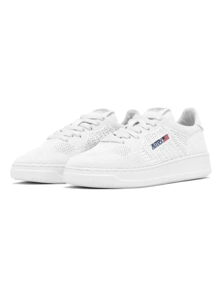 Sneakersy Autry skórzane białe