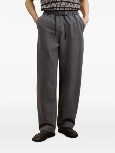 Pantaloni Croquis cu cordon gri