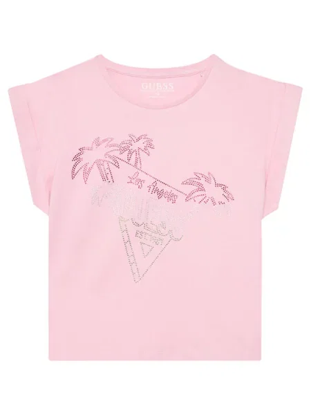 Guess T-Shirt różowy