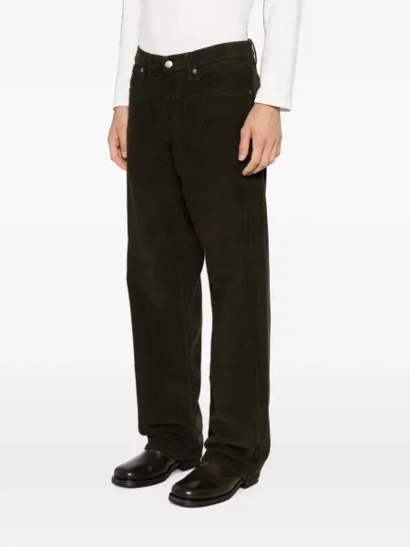 Pantaloni Sunflower de catifea cord verde