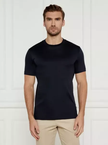 BOSS BLACK Tricou H-Tessler negru