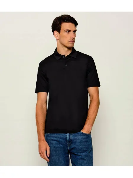 Tricou polo Hugo negru