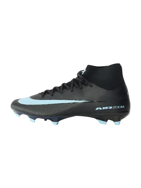 NIKE Ghete de fotbal albastru pastel negru