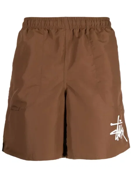 Bermude Stüssy cu imagine maro
