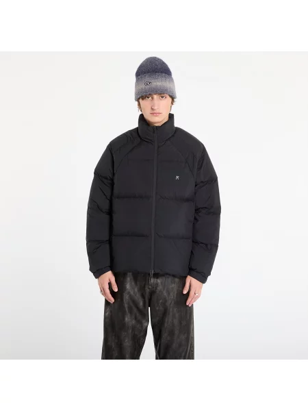 Пухова куртка Represent Funnel Neck Puffer чорний