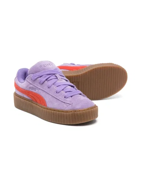Sneakersy dziecięce Puma Suede fioletowe
