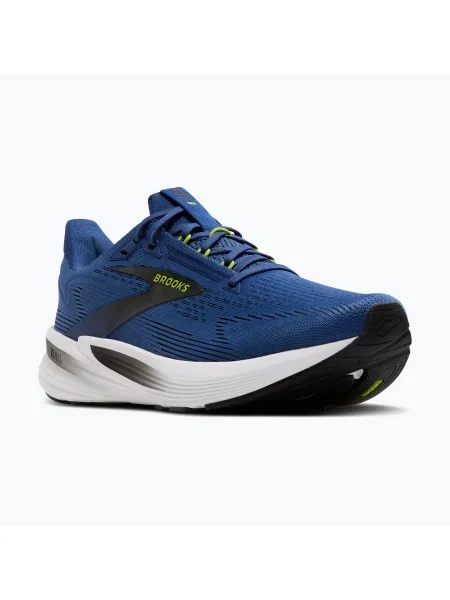 Кросівки для бігу Brooks Revel 8 navy peony/black/acid lime чорні
