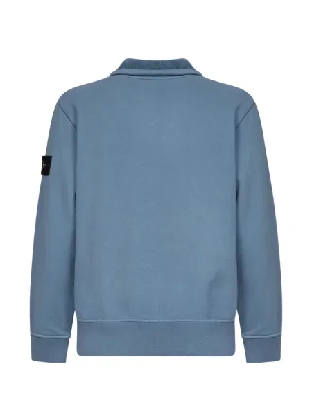 Флийс полар Stone Island камъни синьо