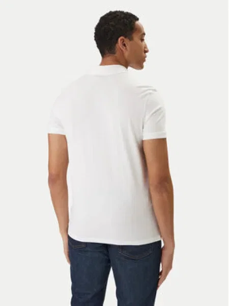Klasická polokošeľa Calvin Klein Jeans biela