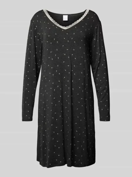 Koszula nocna z obszyciem koronką model ‘Jacqueline’ Ccdk Copenhagen