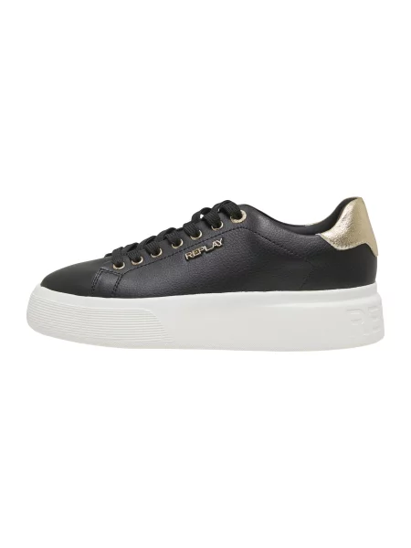 Sneakers Replay μαύρο