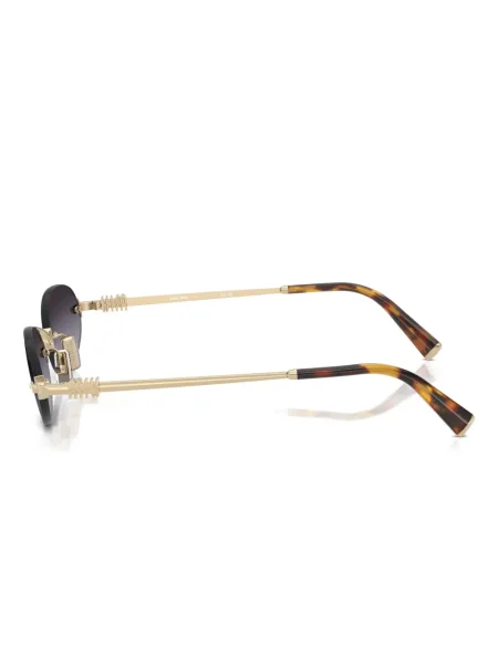 Γυαλιά ηλίου Miu Miu Eyewear χρυσό