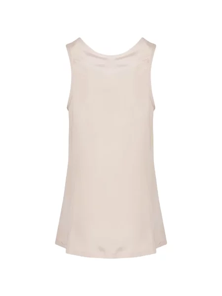 Top Max Mara de mătase roz