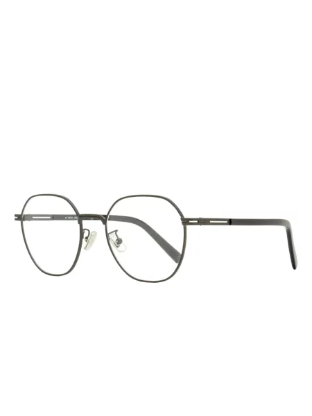 Ochelari de soare Zegna cu imprimeu geometric gri