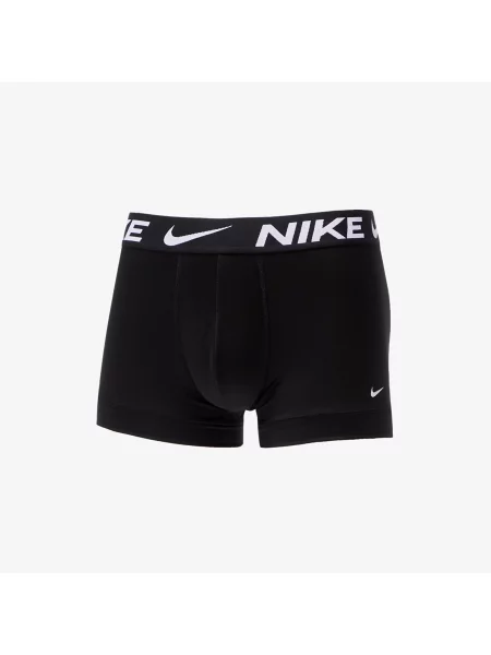 Pánske boxerky Nike Dri-Fit Essential 3 páry nike logo print/cool grey/black sivá