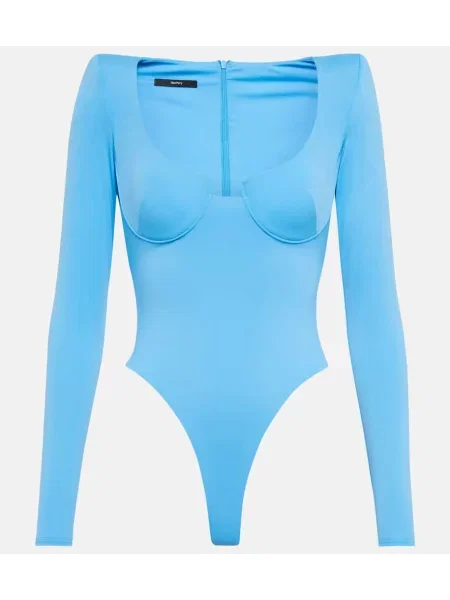 Długi top Alex Perry niebieski