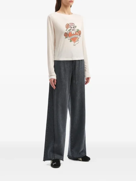 Pantaloni Mini Cream gri